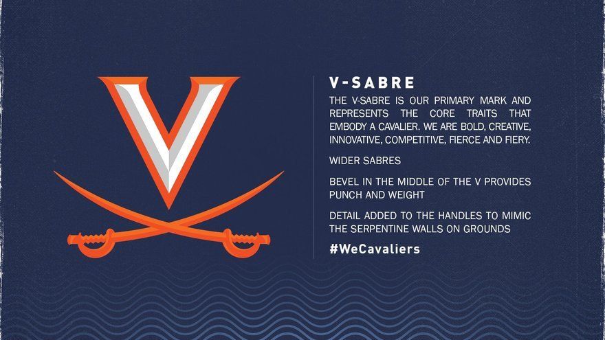 New UVA Cavaliers logo with insensitive imagery