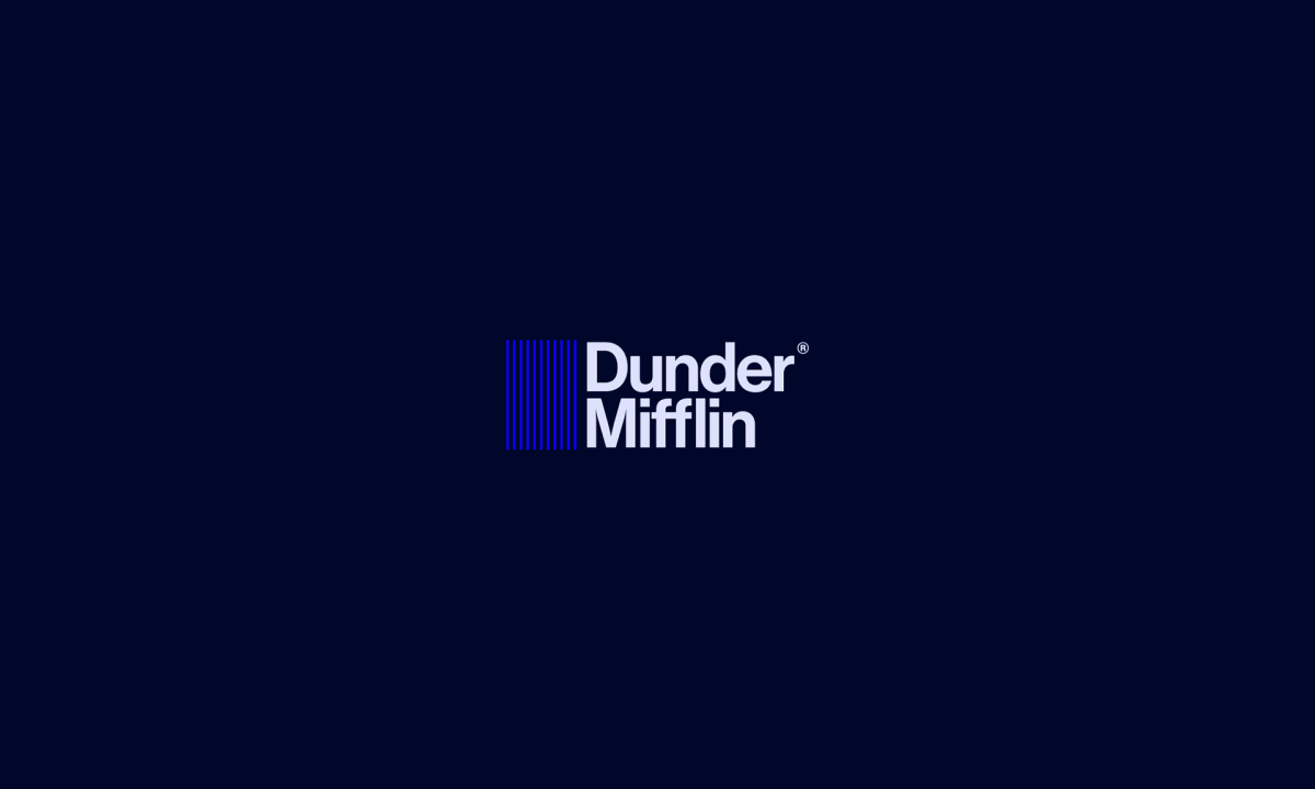 A new logo for Dunder Mifflin